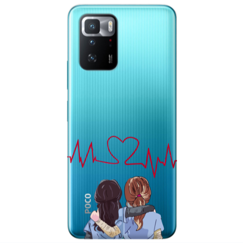 Xiaomi Poco X3 GT Bro Transparent Silicone TPU Θήκη