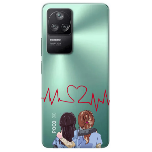 Xiaomi Poco F4 Bro Transparent Silicone TPU Θήκη