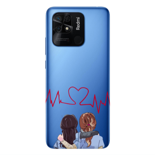 Xiaomi Poco C40 Bro Transparent Silicone TPU Θήκη