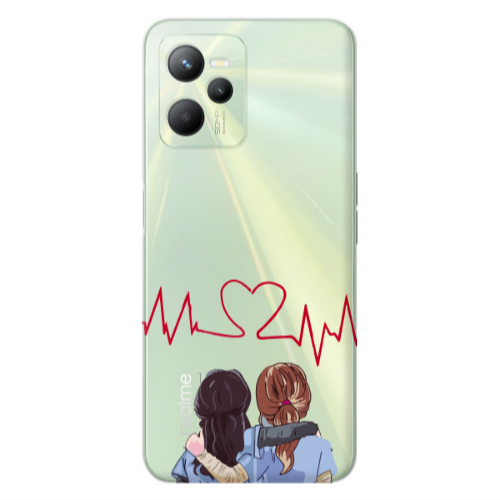 Realme C35 Bro Transparent Silicone TPU Θήκη