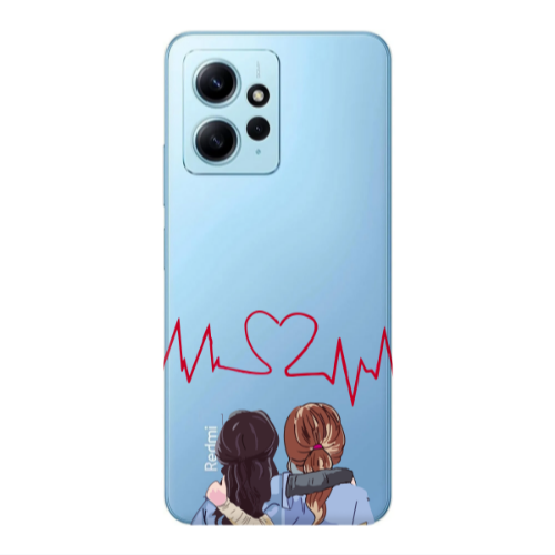 Xiaomi Redmi Note 12 4G Bro Transparent Silicone TPU Θήκη