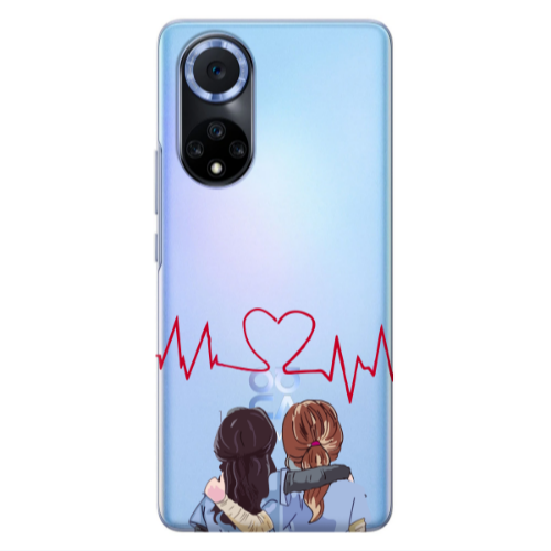 Huawei Nova 9 Bro Transparent Silicone TPU Θήκη