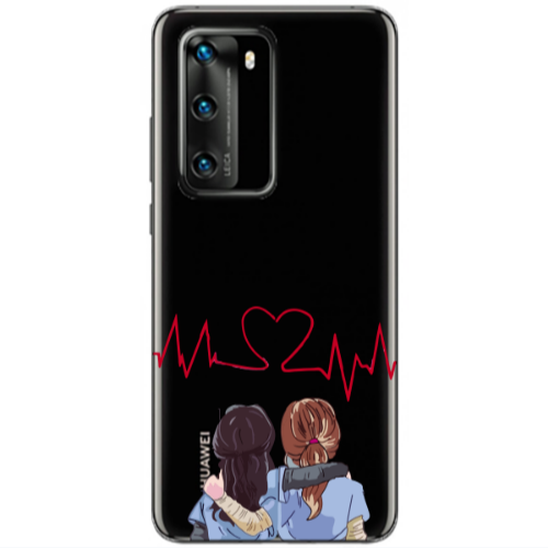 Huawei P40 Bro Transparent Silicone TPU Θήκη