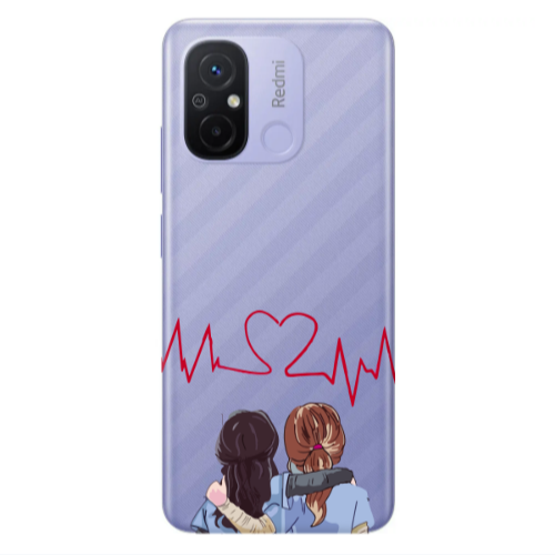Xiaomi Redmi 12C Bro Transparent Silicone TPU Θήκη