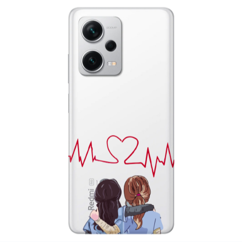 Xiaomi Redmi Note 12 5G Bro Transparent Silicone TPU Θήκη
