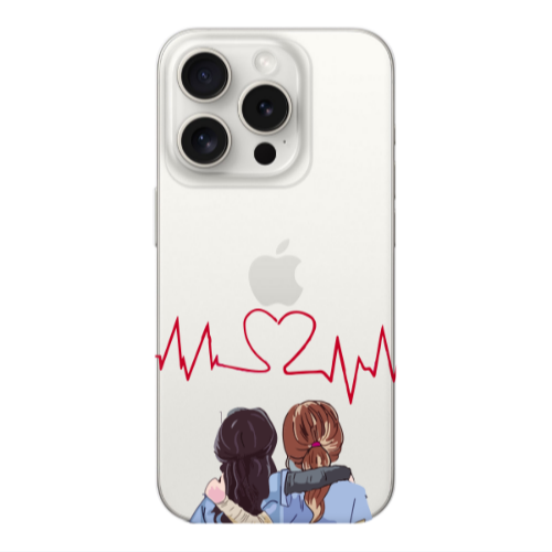 Apple iPhone 15 Pro Max Bro Transparent Silicone TPU Θήκη