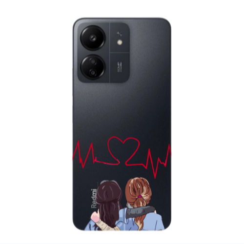 Xiaomi Redmi 13C Bro Transparent Silicone TPU Θήκη