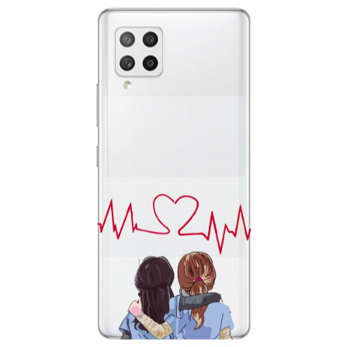 Samsung A42 5G Bro Transparent Silicone TPU Θήκη