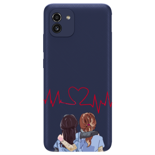Samsung A03 Bro Transparent Silicone TPU Θήκη