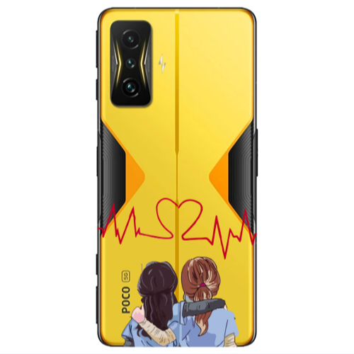Xiaomi Poco F4 Gt Bro Transparent Silicone TPU Θήκη