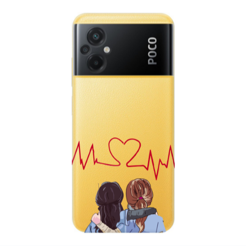 Xiaomi Poco M5 Bro Transparent Silicone TPU Θήκη