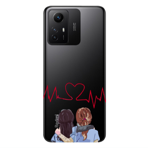Xiaomi Redmi Note 12s Bro Transparent Silicone TPU Θήκη