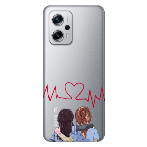 Xiaomi Poco X4 GT Bro Transparent Silicone TPU Θήκη