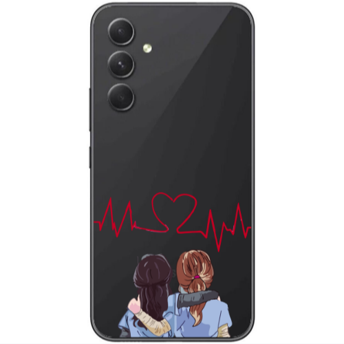 Samsung Galaxy A25 Bro Transparent Silicone TPU Θήκη