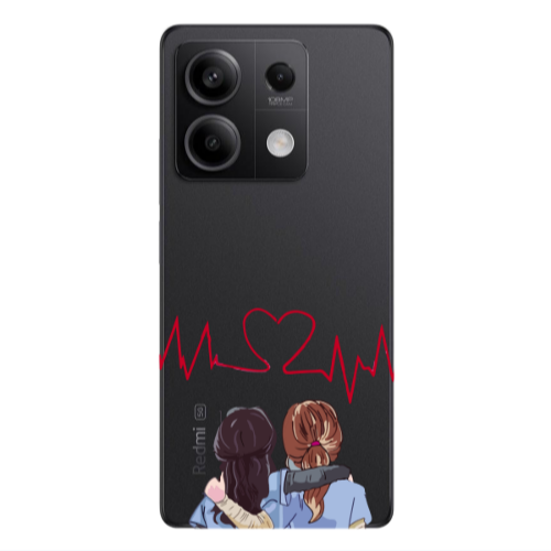 Xiaomi Redmi Note 13 5G Bro Transparent Silicone TPU Θήκη