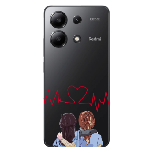 Xiaomi Redmi Note 13 4G Bro Transparent Silicone TPU Θήκη