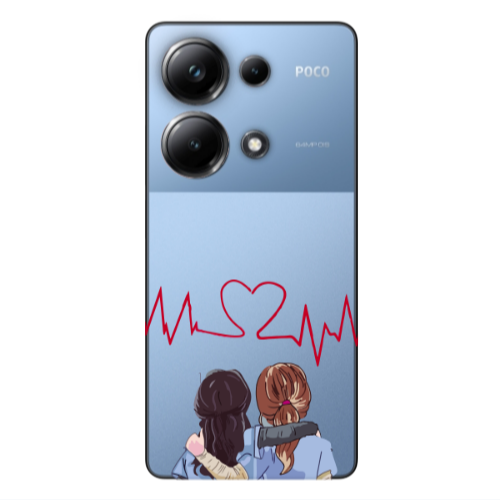 Xiaomi Poco M6 Pro 4G Bro Transparent Silicone TPU Θήκη