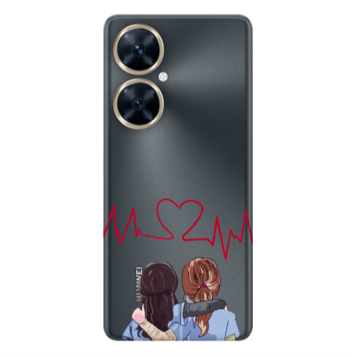 Huawei Nova 11i Bro Transparent Silicone TPU Θήκη