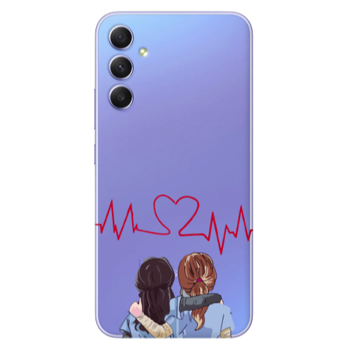Samsung A16 Bro Transparent Silicone TPU Θήκη