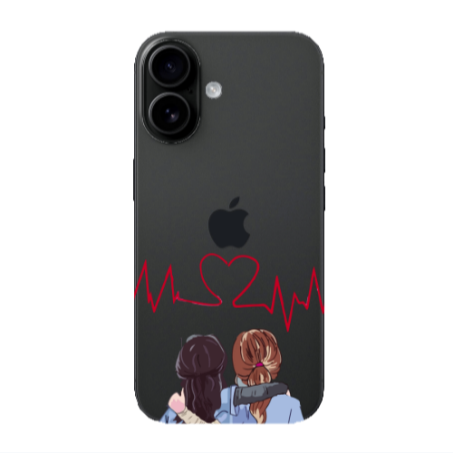 Apple Iphone 16 Bro Transparent Silicone TPU Θήκη