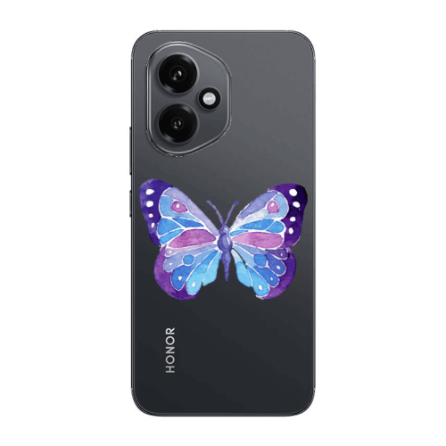 Honor Magic 400 Big Butterfly Transparent Silicone TPU Θήκη