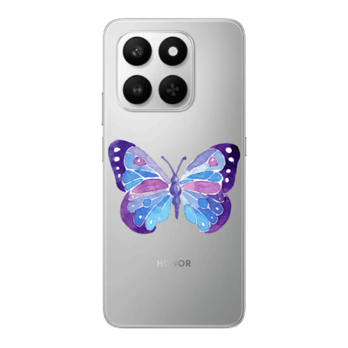 Honor Magic 400 Smart Big Butterfly Transparent Silicone TPU Θήκη