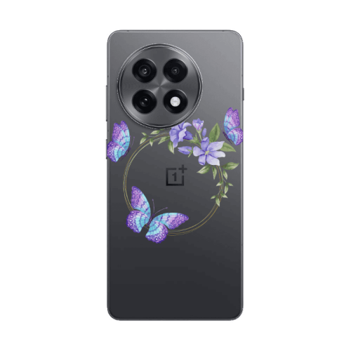 Oneplus 13 5G Butterfly on the ring Transparent Silicone TPU Θήκη