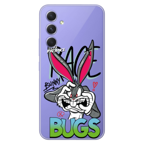 Samsung A56 No Patience Transparent Silicone TPU Θήκη