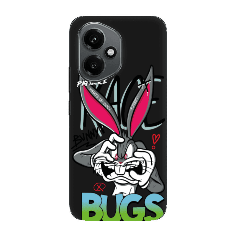 Honor Magic 400 No Patience Black Colored Silicone TPU Θήκη