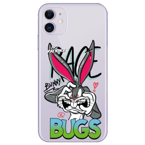 Apple iPhone 11  No Patience Transparent Silicone TPU Θήκη