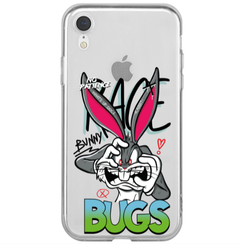 Apple iPhone Xr No Patience Transparent Silicone TPU Θήκη