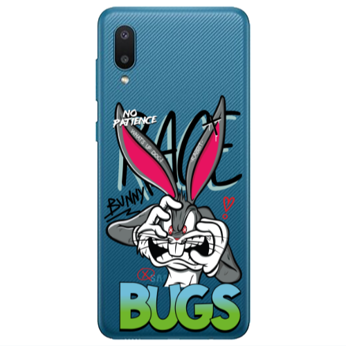 Samsung A02 No Patience Transparent Silicone TPU Θήκη
