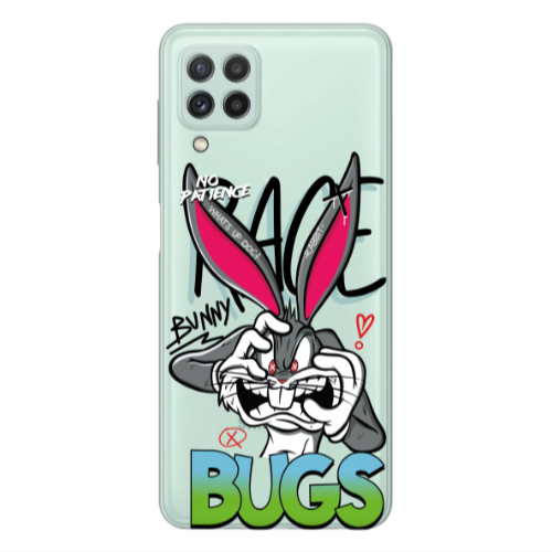 Samsung A22 4G No Patience Transparent Silicone TPU Θήκη