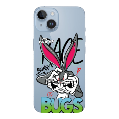 Apple iPhone 14  No Patience Transparent Silicone TPU Θήκη