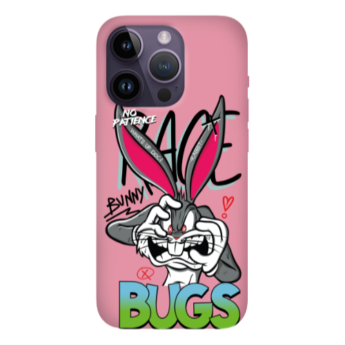Apple iPhone 14 Pro  No Patience Pink Colored Silicone TPU Θήκη