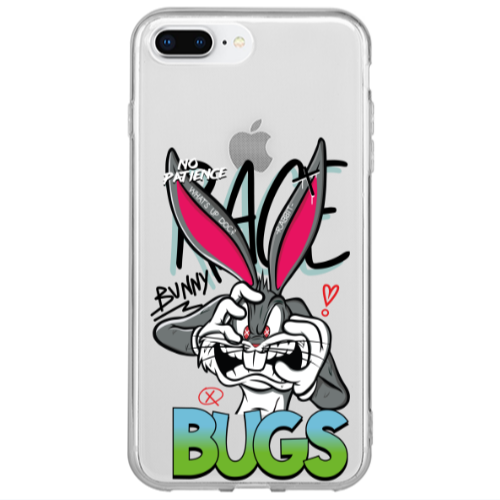 Apple iPhone 7 Plus No Patience Transparent Silicone TPU Θήκη