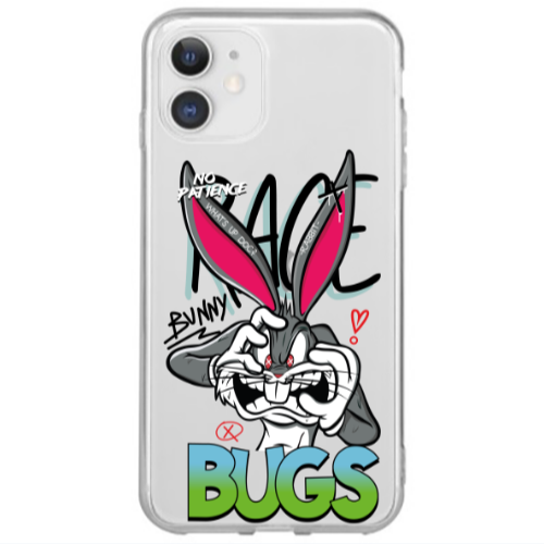 Apple iPhone 12 Mini No Patience Transparent Silicone TPU Θήκη