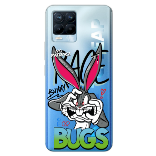 Realme 8 Pro No Patience Transparent Silicone TPU Θήκη