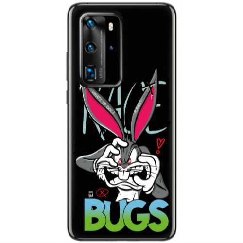 Huawei P40 Pro No Patience Transparent Silicone TPU Θήκη