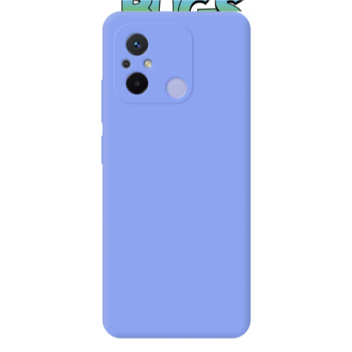 Xiaomi Redmi 12C No Patience Light Purple Colored Silicone TPU Θήκη