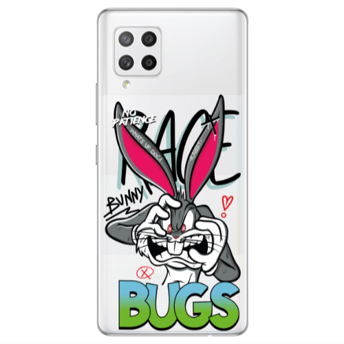 Samsung A42 5G No Patience Transparent Silicone TPU Θήκη
