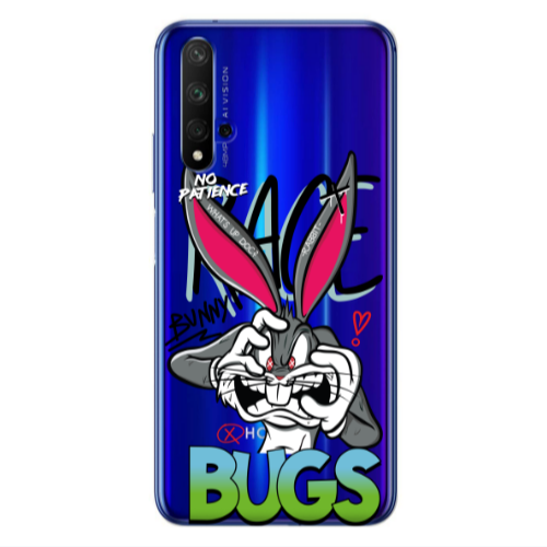 Huawei Nova 5 T No Patience Transparent Silicone TPU Θήκη