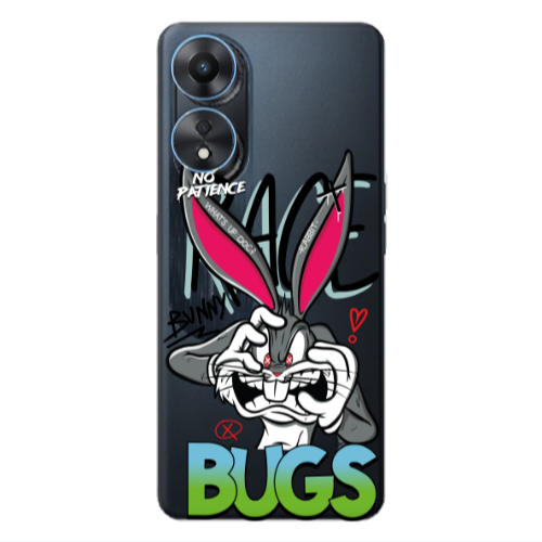 Oppo A 98 No Patience Transparent Silicone TPU Θήκη
