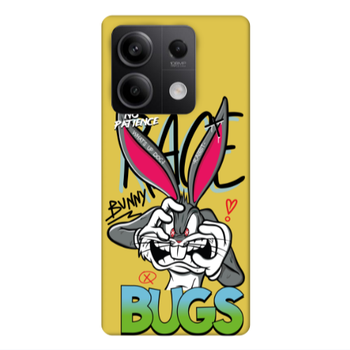 Xiaomi Redmi Note 13Pro 5G No Patience Yellow Colored Silicone TPU Θήκη