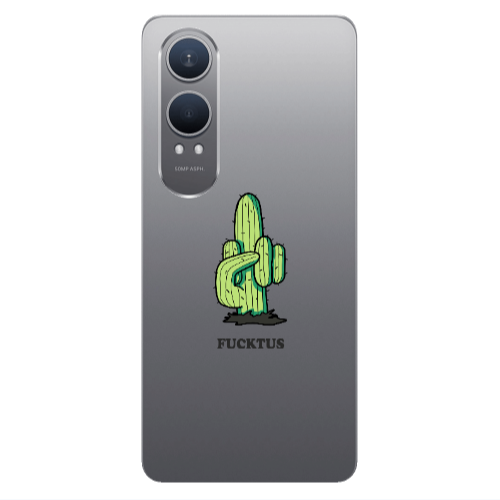 Oneplus Nord Ce 4 lite Green Cactus Transparent Silicone TPU Θήκη