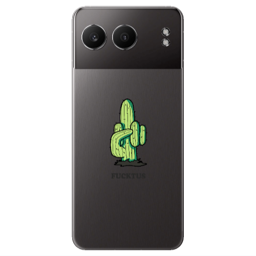 Oneplus Nord 4 Green Cactus Transparent Silicone TPU Θήκη