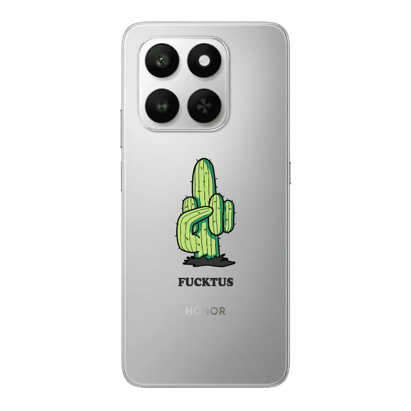 Honor Magic 400 Smart Green Cactus Transparent Silicone TPU Θήκη