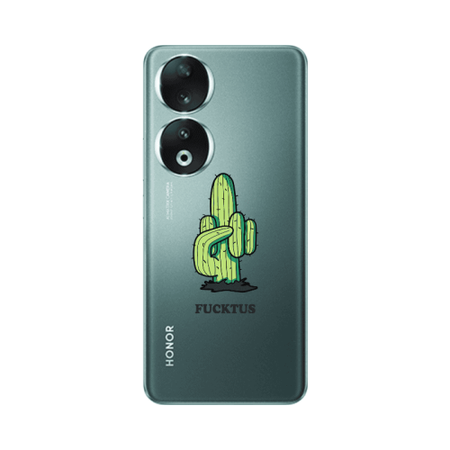 Honor 90 5G Green Cactus Transparent Silicone TPU Θήκη