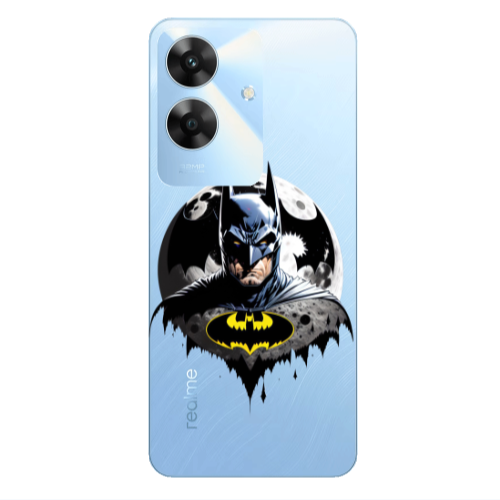 Realme Note 60 Batman 3 Transparent Silicone TPU Θήκη