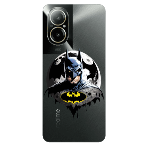 Realme C67 Batman 3 Transparent Silicone TPU Θήκη